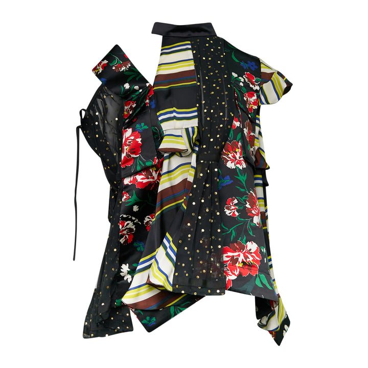 sacai Pattern Mix Pullover – Available at Club 21, Official Retailer in Singapore, Malaysia & Thailand with Global Shipping Online