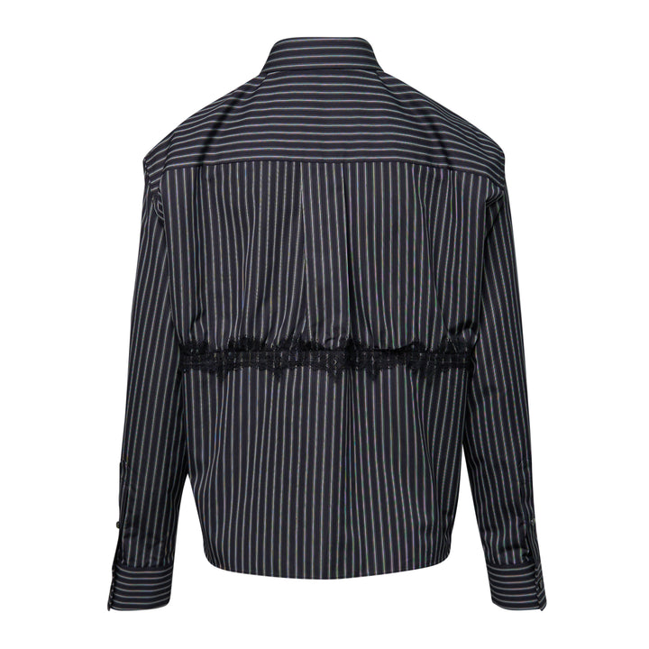 sacai Striped Poplin Shirt – Available at Club 21, Official Retailer in Singapore, Malaysia & Thailand with Global Shipping Online