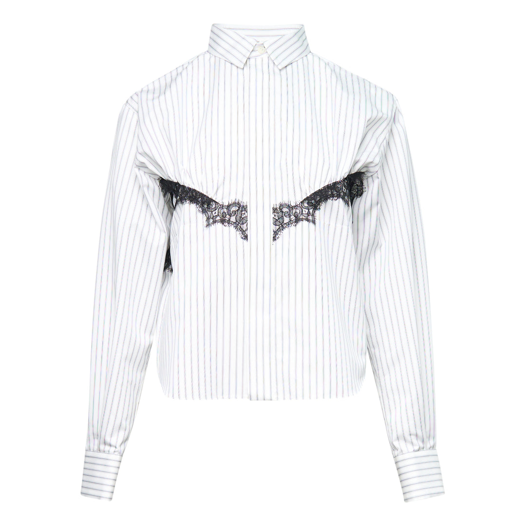 sacai Poplin Shirt – Available at Club 21, Official Retailer in Singapore, Malaysia & Thailand with Global Shipping Online