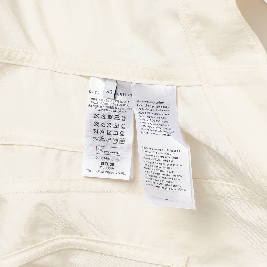 Stella McCartney Washed Cotton Utility Top – Available at Club 21, Official Retailer in Singapore, Malaysia & Thailand with Global Shipping Online