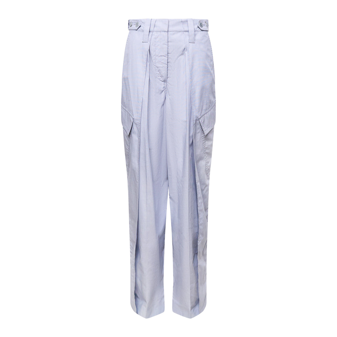 Stella McCartney Chambray Layered Cargo Trousers – Available at Club 21, Official Retailer in Singapore, Malaysia & Thailand with Global Shipping Online