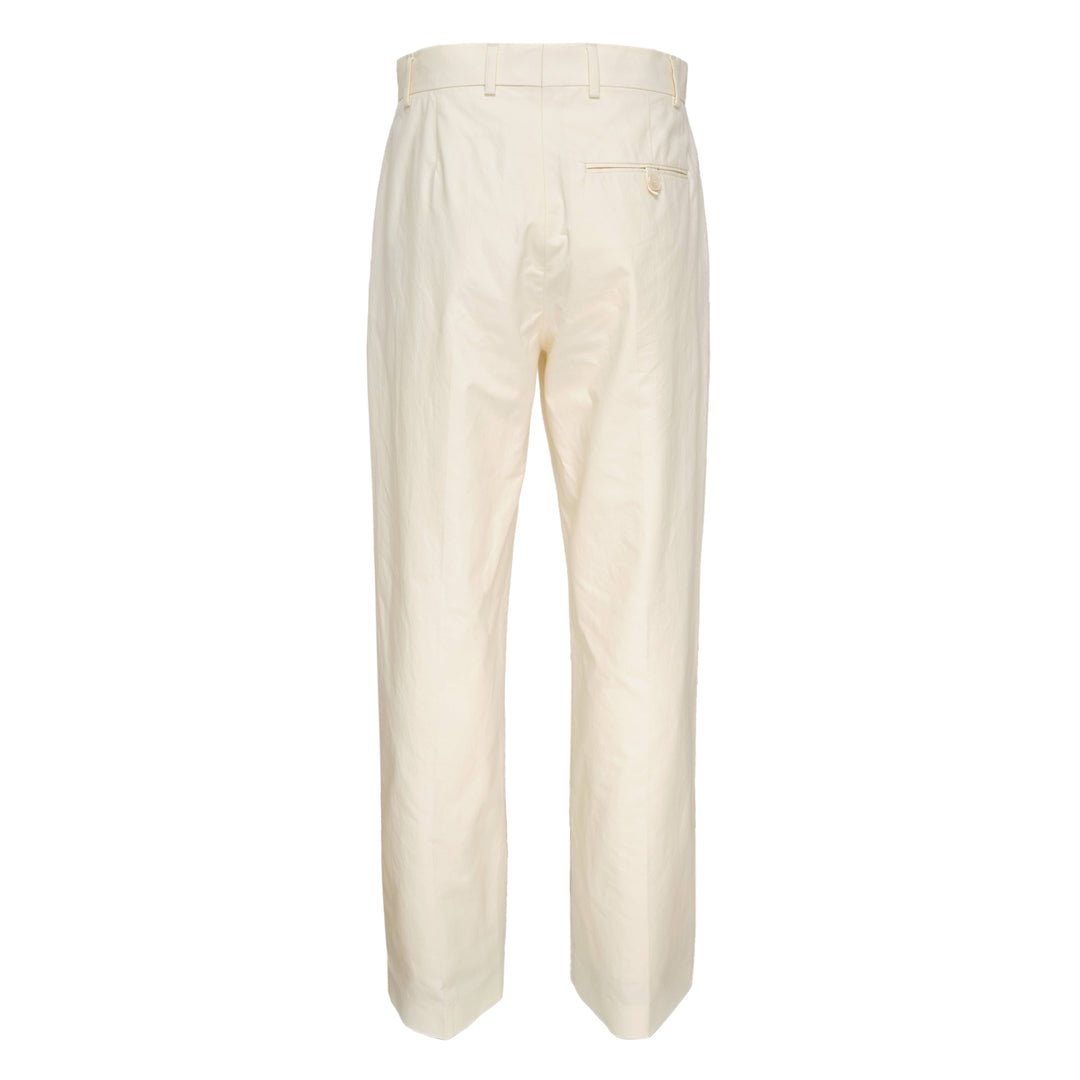 Stella McCartney Washed Cotton Straight Trousers – Available at Club 21, Official Retailer in Singapore, Malaysia & Thailand with Global Shipping Online