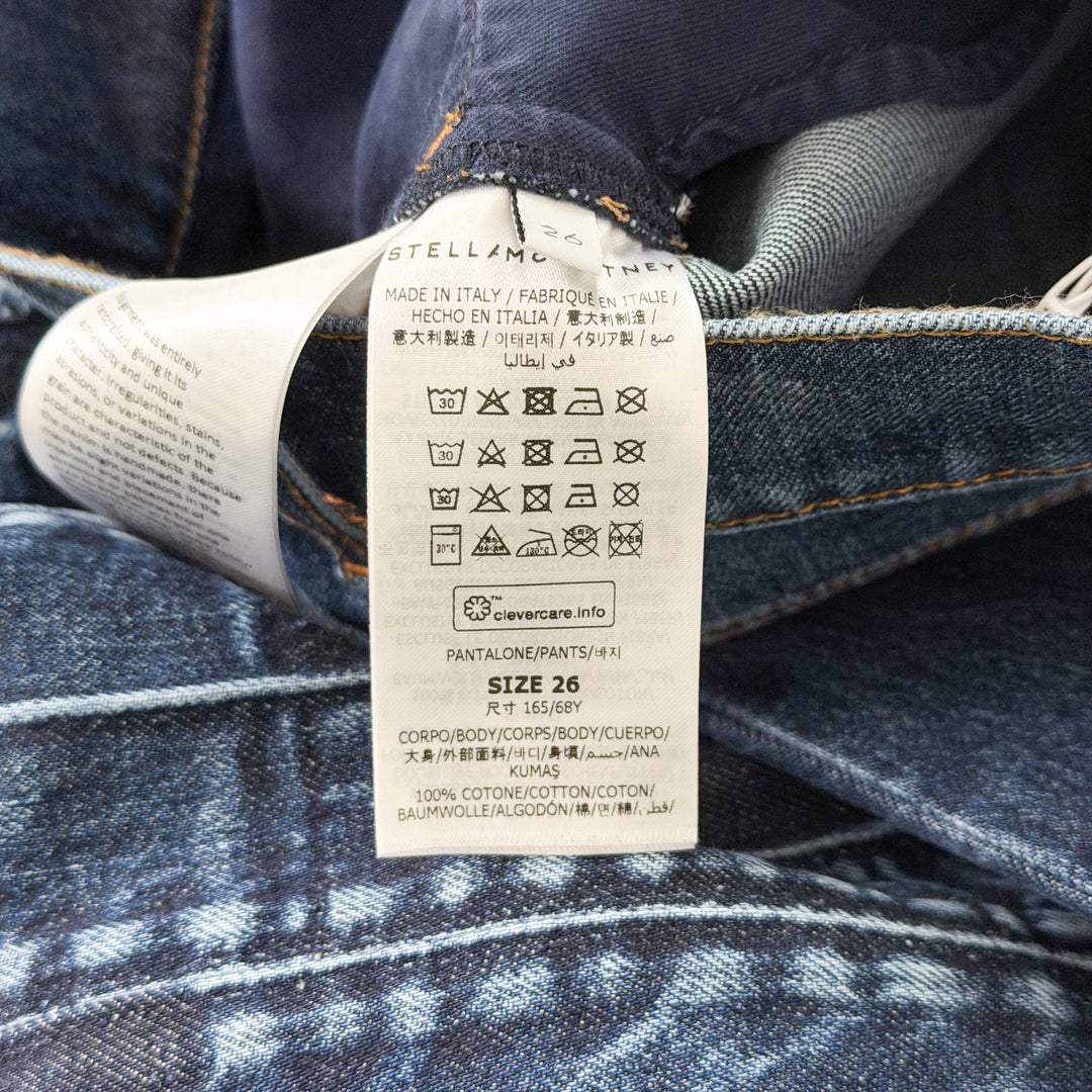 Stella McCartney Mid Waist Straight Waistband Jeans – Available at Club 21, Official Retailer in Singapore, Malaysia & Thailand with Global Shipping Online