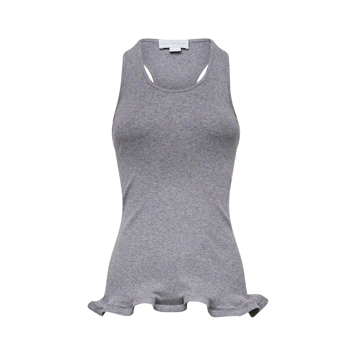 Stella McCartney Frilled Hem Rib Tank – Available at Club 21, Official Retailer in Singapore, Malaysia & Thailand with Global Shipping Online