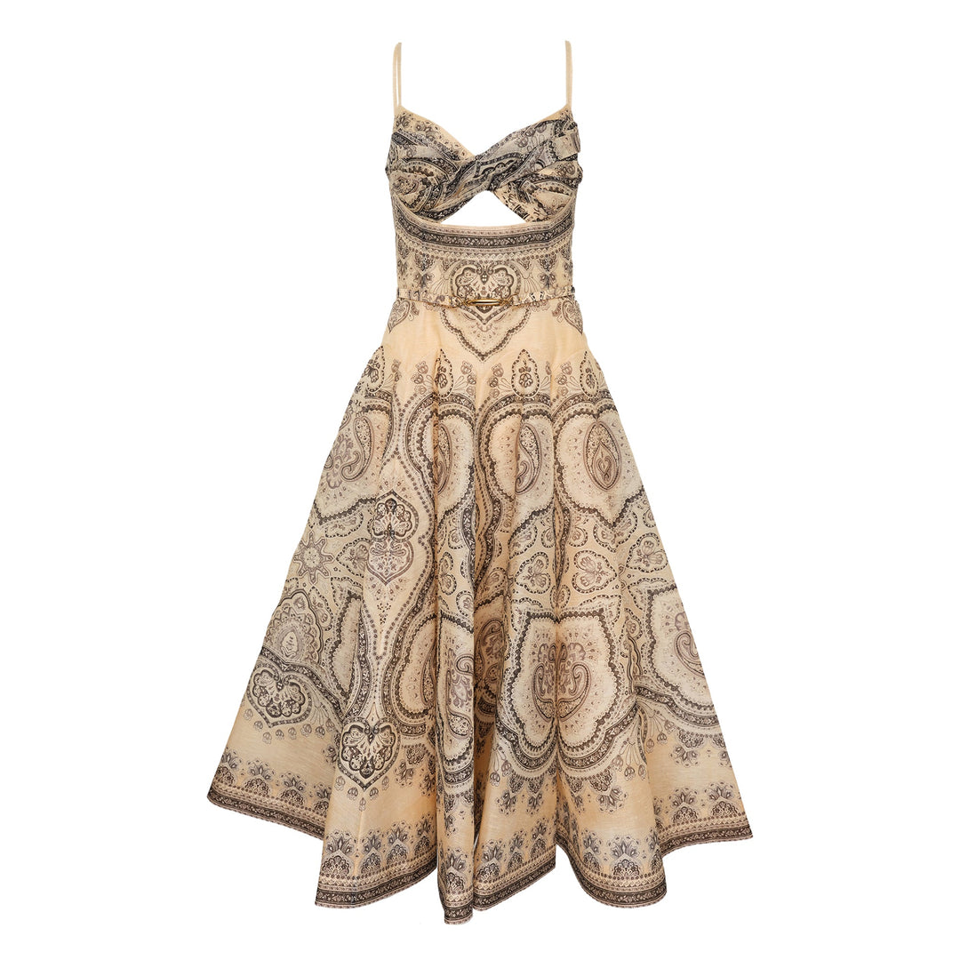 Luna Twist Midi Dress