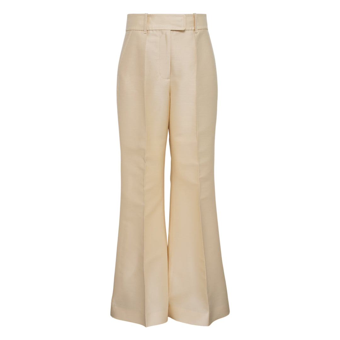 Luna Wool Silk Flare Pant