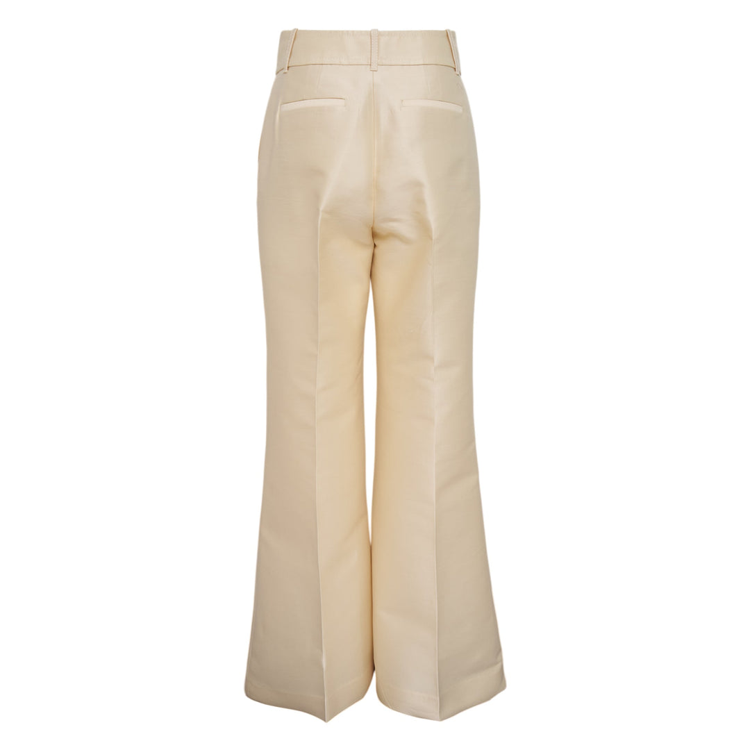 Luna Wool Silk Flare Pant