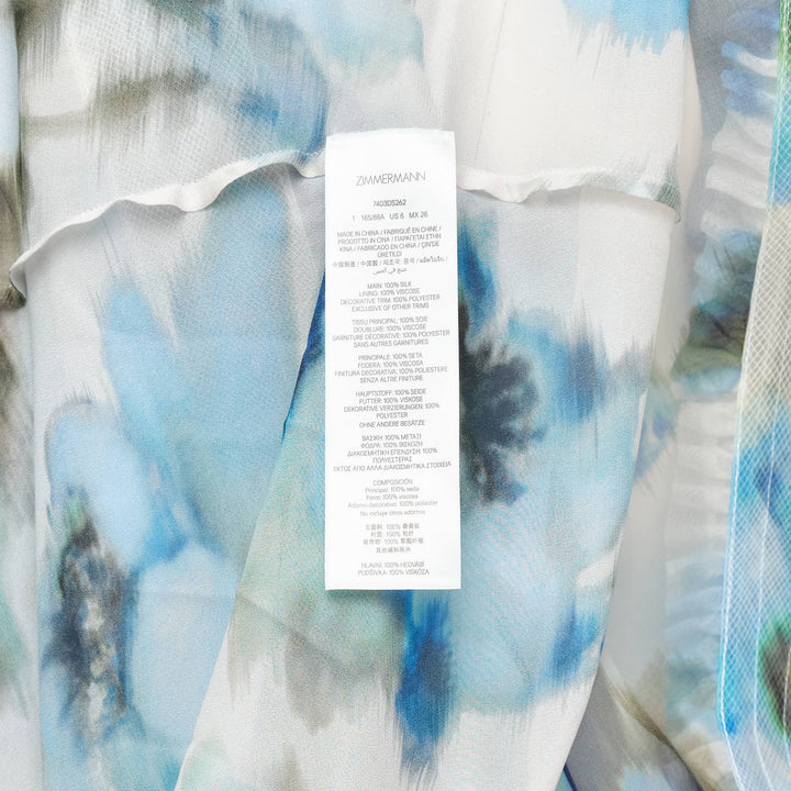 ZIMMERMANN Alchemy Ruffle Mini Dress – Available at Club 21, Official Retailer in Singapore, Malaysia & Thailand with Global Shipping Online