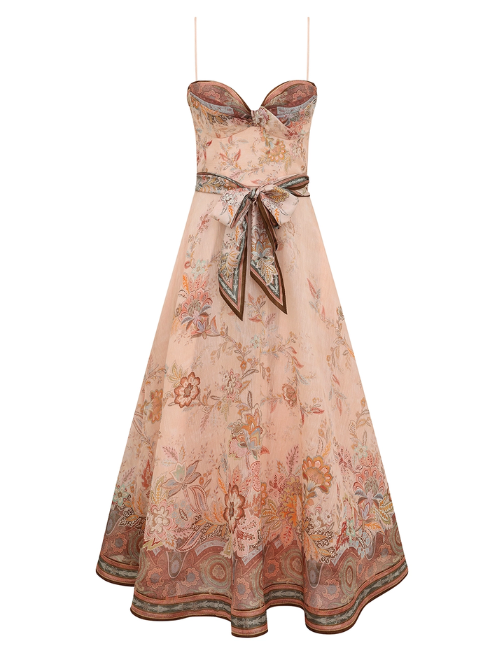 Alchemy Structured Midi Dress