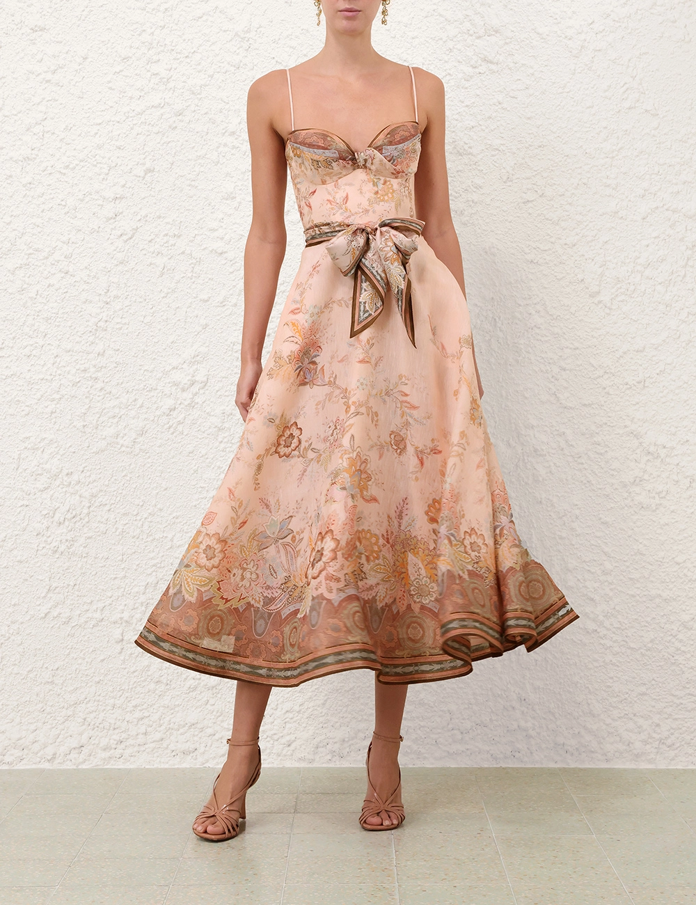 Alchemy Structured Midi Dress