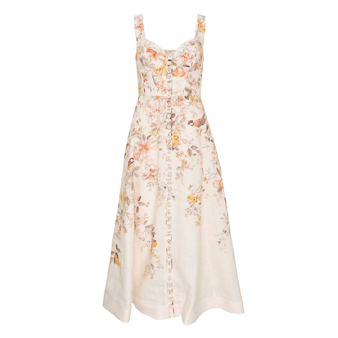 Luna Buttoned Picnic Dress