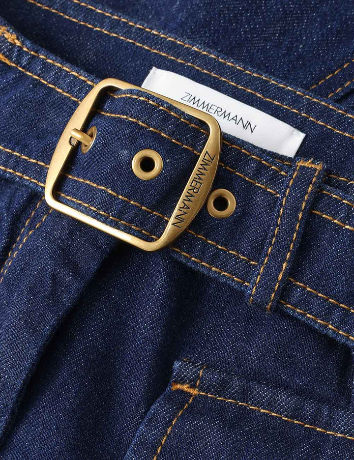 Luna Utility Flare Jeans