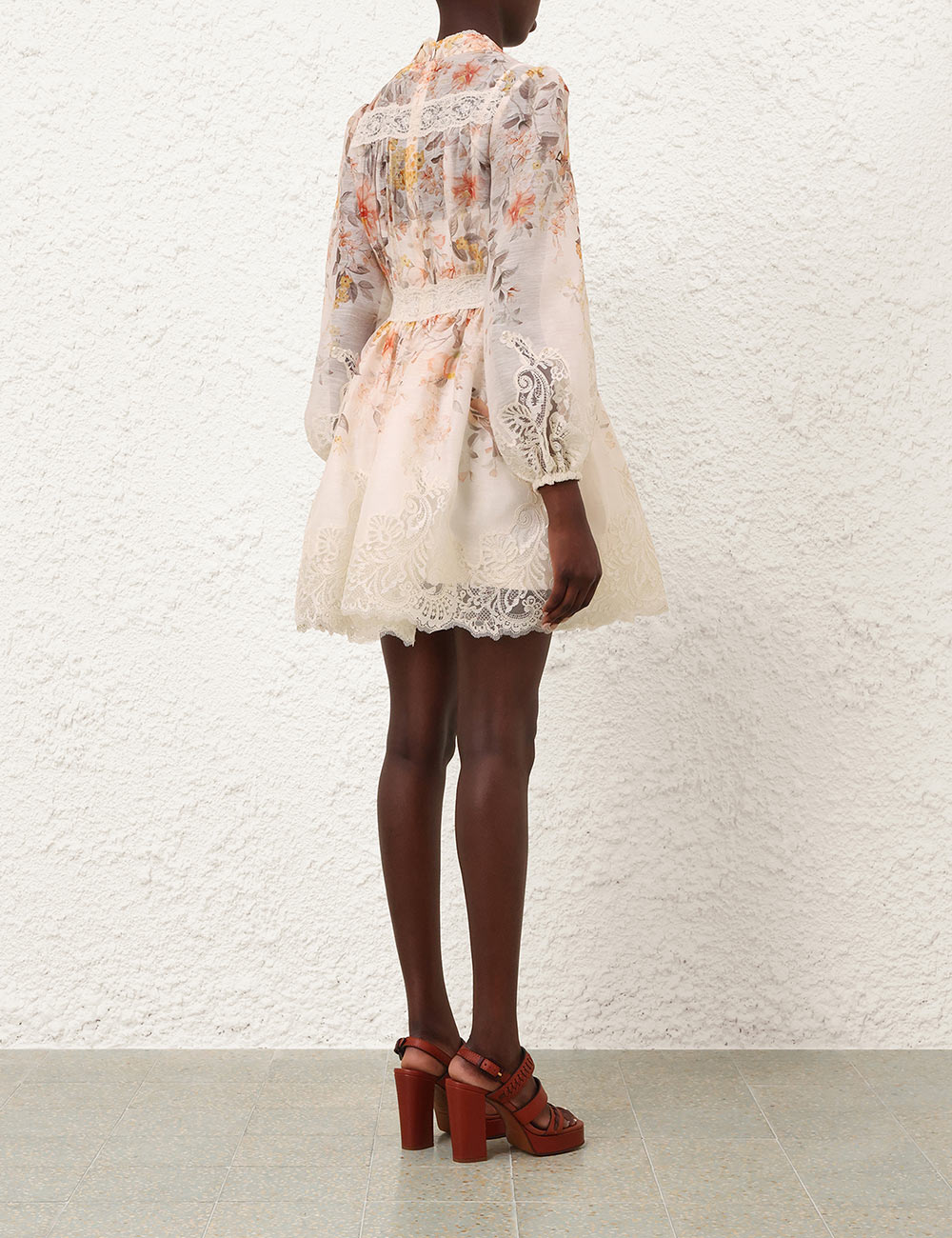 Luna Lace Lantern Dress