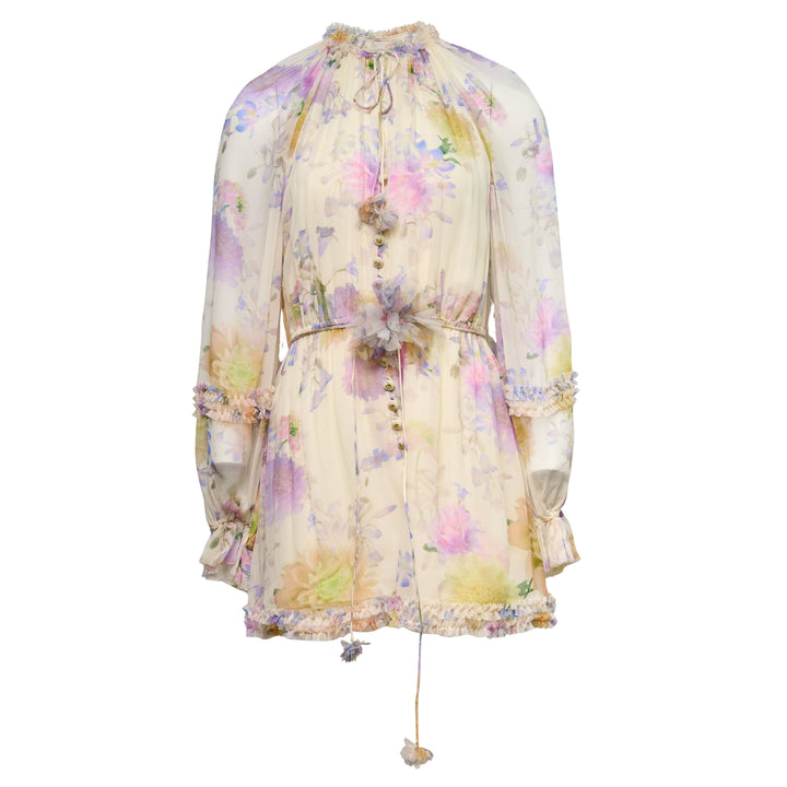 Luna Ruffle Playsuit
