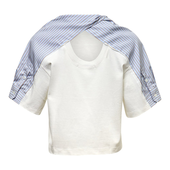 Twisted Stripe Back Top