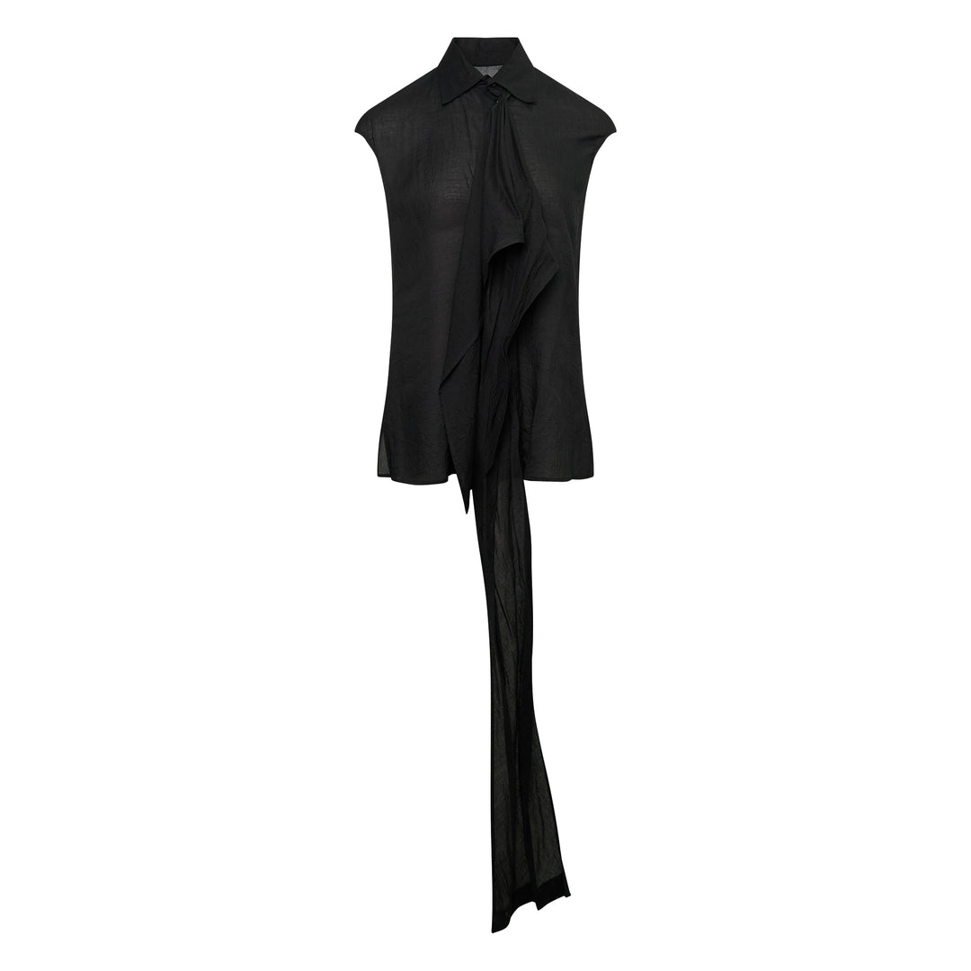 Front Stole French Sleeve Shirt