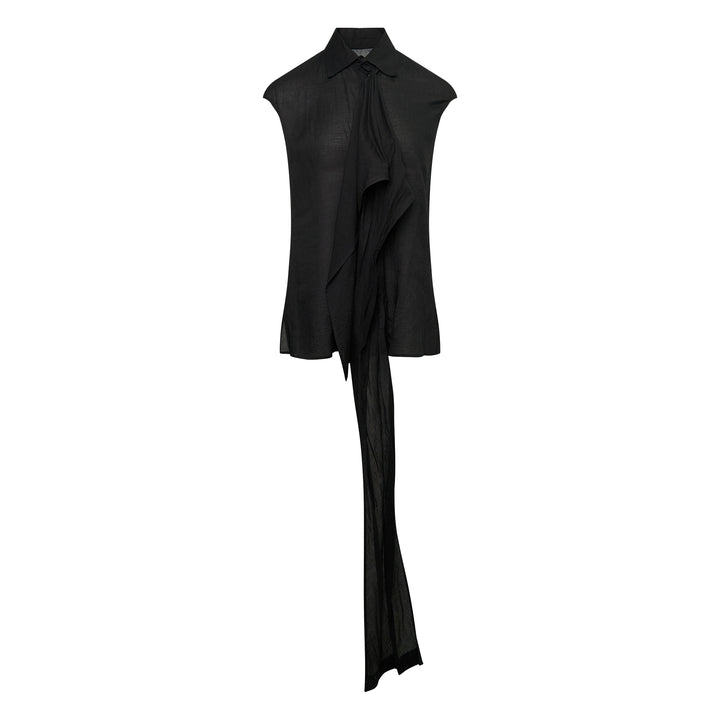 Front Stole French Sleeve Shirt