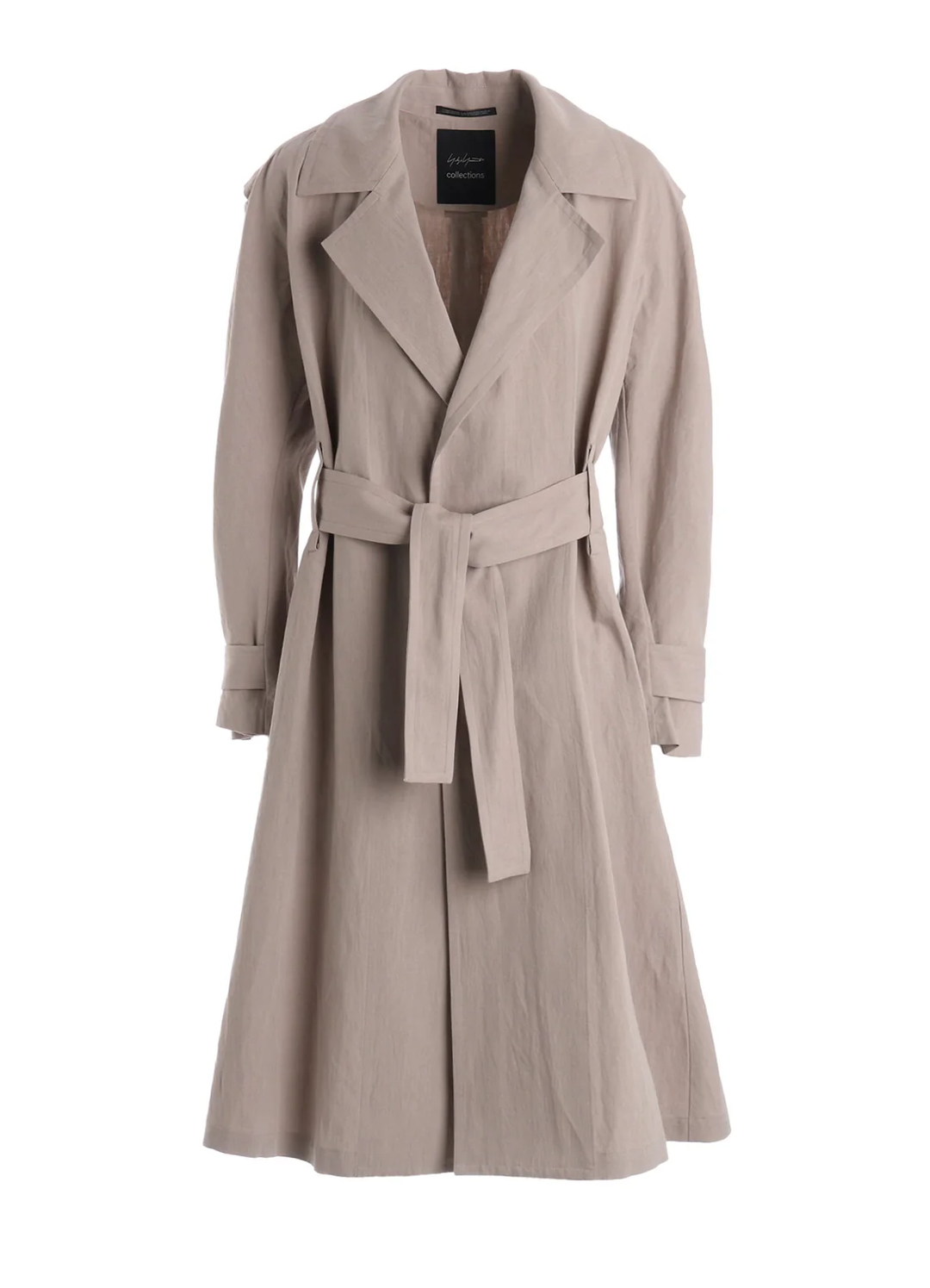 Yohji Yamamoto Wrap Trench Coat – Available at Club 21, Official Retailer in Singapore, Malaysia & Thailand with Global Shipping Online