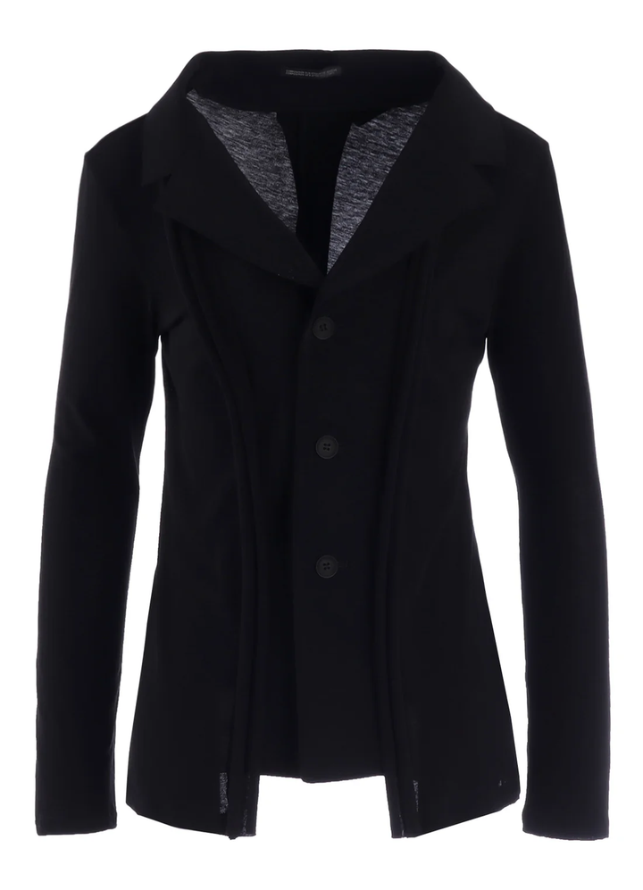 Yohji Yamamoto Combination Jacket – Available at Club 21, Official Retailer in Singapore, Malaysia & Thailand with Global Shipping Online