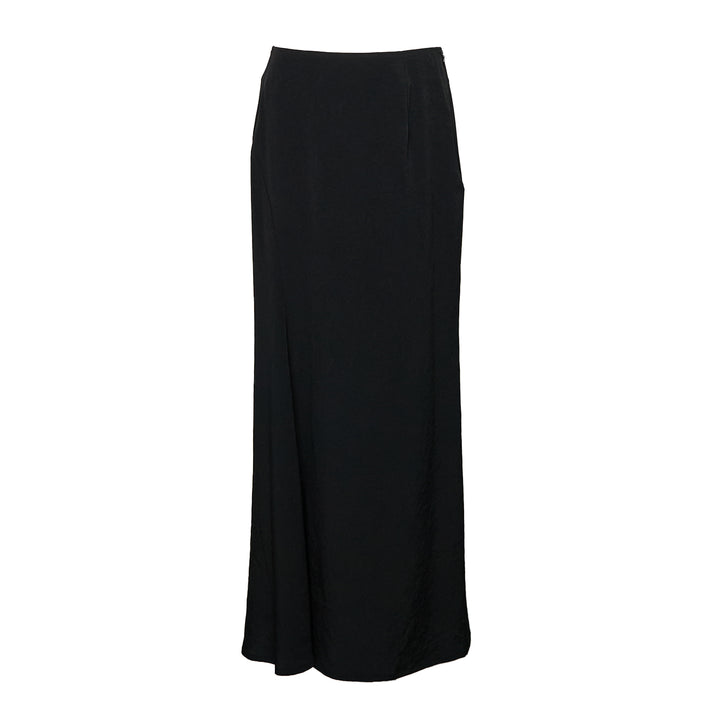 Diagonal Cutting Long Skirt