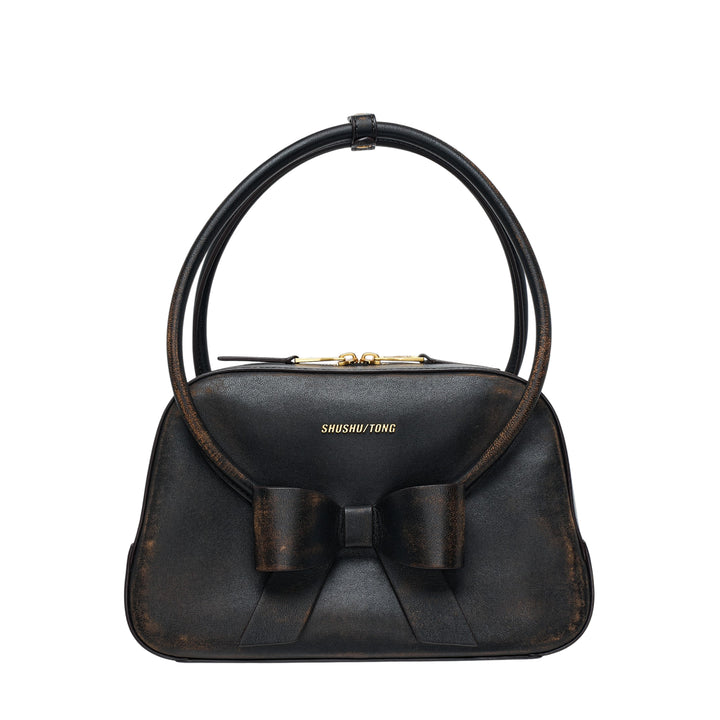 Bow Ring Handle Bag
