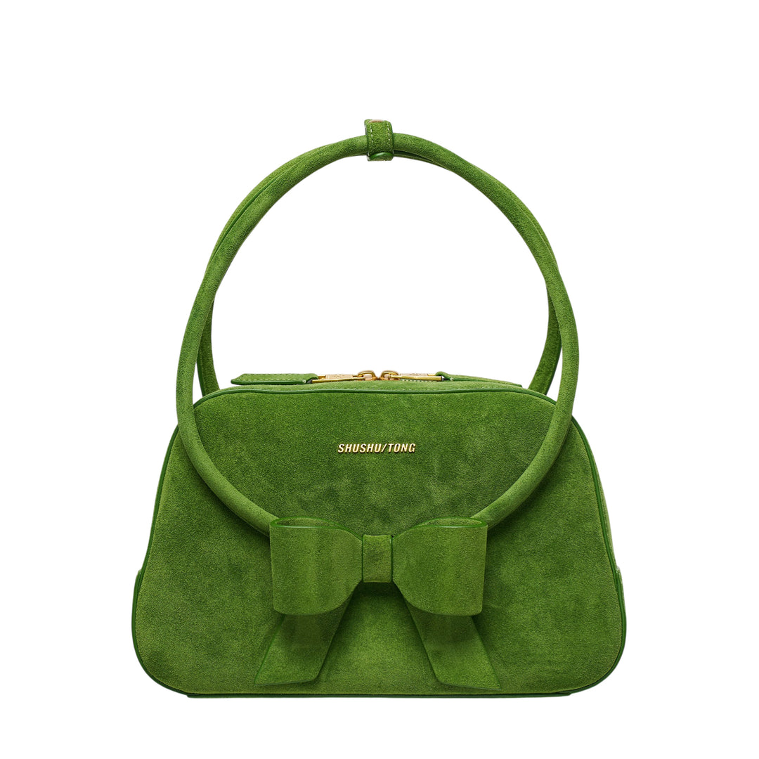 Bow Ring Handle Bag