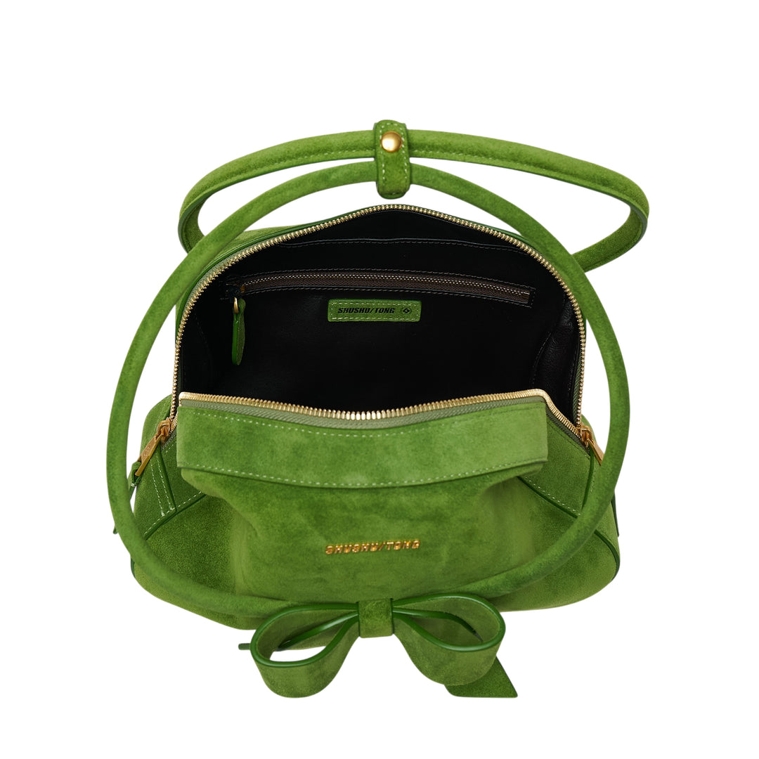 Bow Ring Handle Bag
