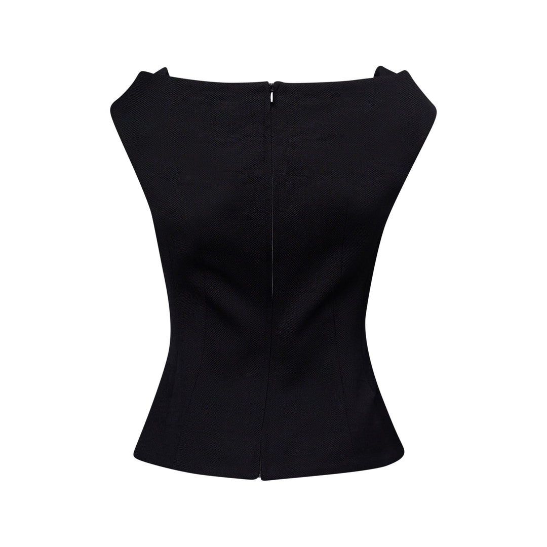 SHUSHU/TONG Keyhole Cold-Shoulder Crop Top – Available at Club 21, Official Retailer in Singapore, Malaysia & Thailand with Global Shipping Online