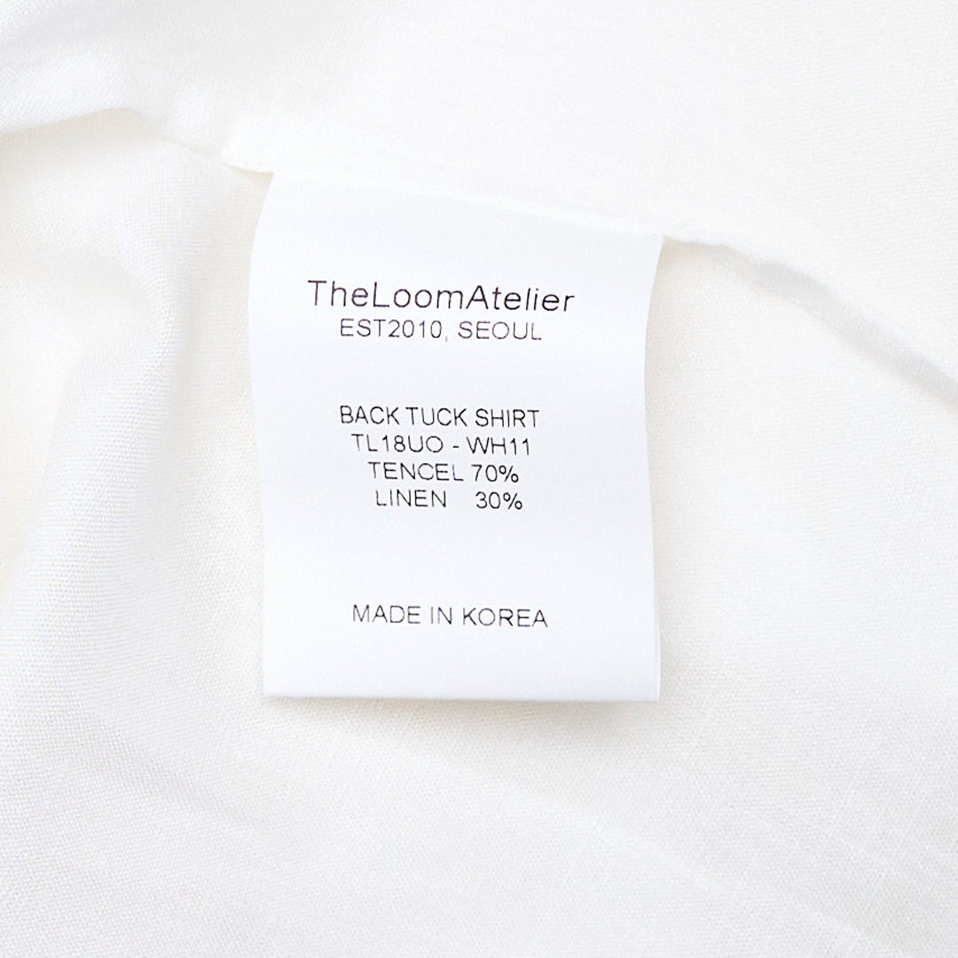 The Loom Atelier Back Tuck Shirt – Available at Club 21, Official Retailer in Singapore, Malaysia & Thailand with Global Shipping Online