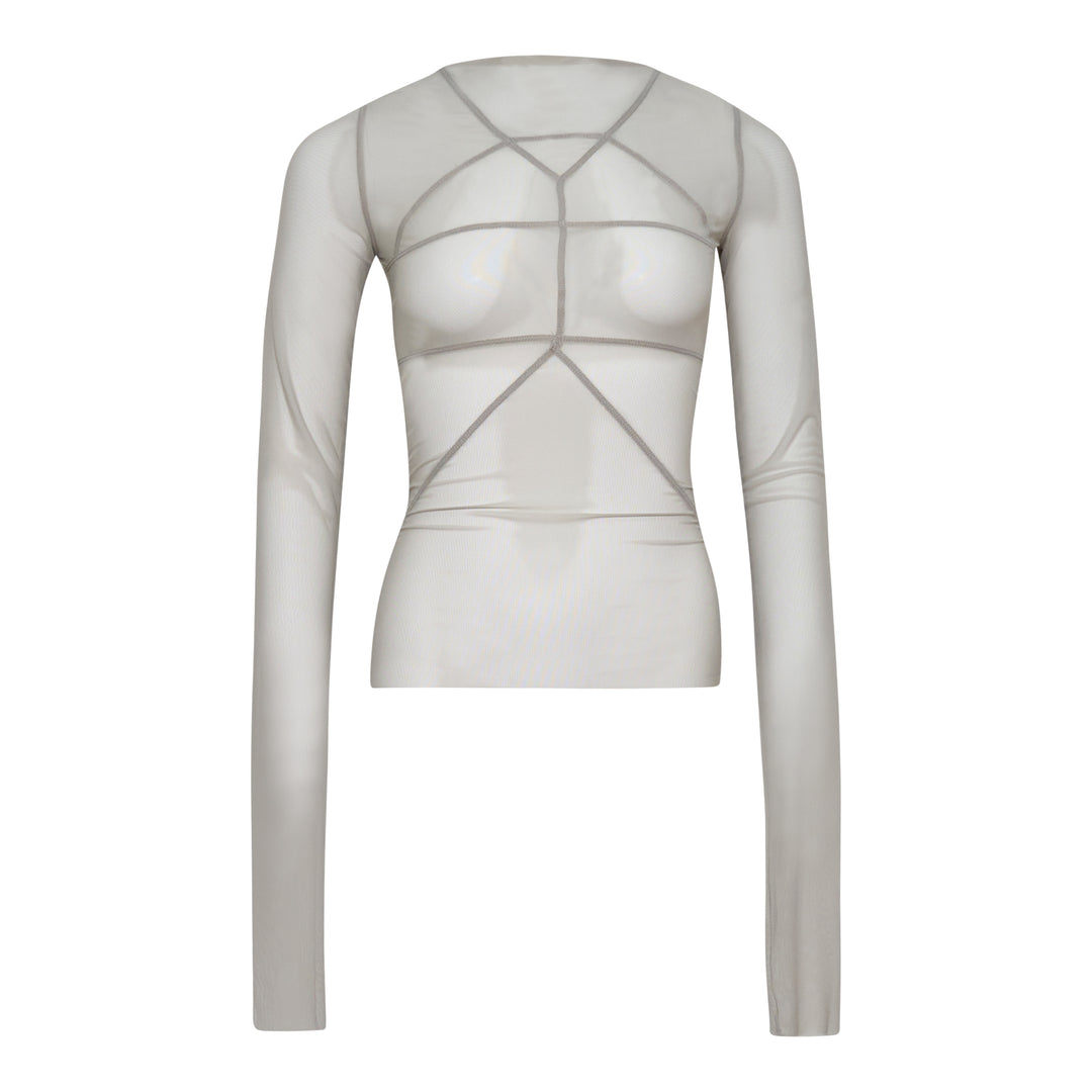 Rick Owens Temple Top Stretch Tulle – Available at Club 21, Official Retailer in Singapore, Malaysia & Thailand with Global Shipping Online