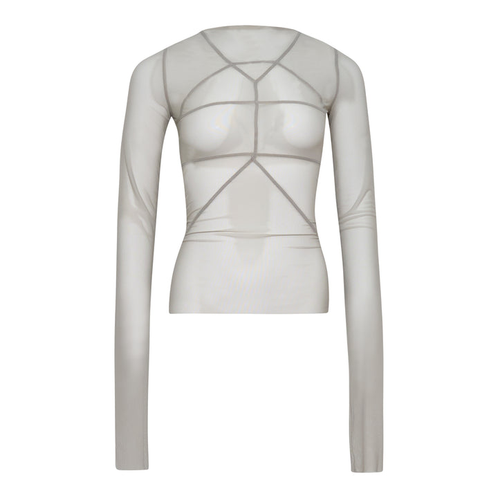 Rick Owens Temple Top Stretch Tulle – Available at Club 21, Official Retailer in Singapore, Malaysia & Thailand with Global Shipping Online