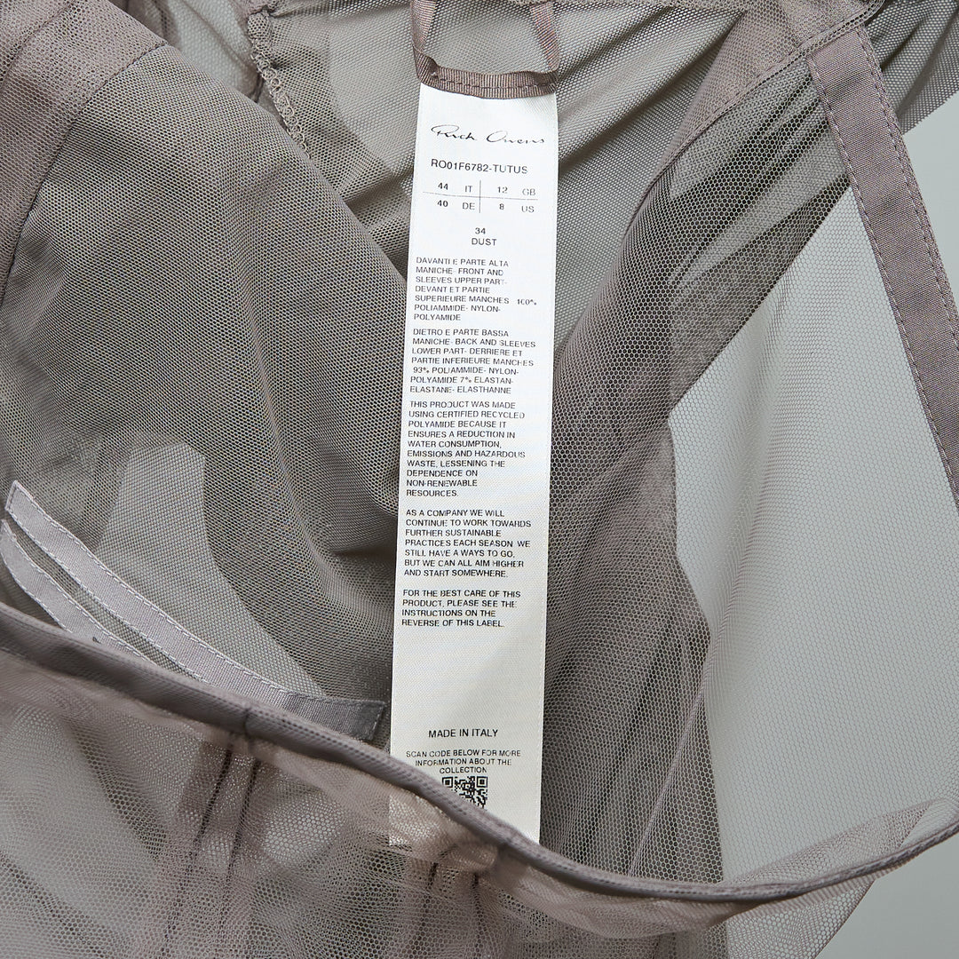 Rick Owens Rhino Top Recycled Tulle – Available at Club 21, Official Retailer in Singapore, Malaysia & Thailand with Global Shipping Online
