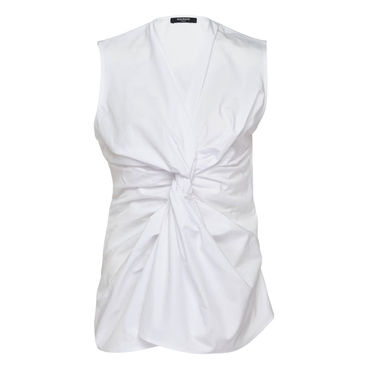 Cotton Twist Detail Top
