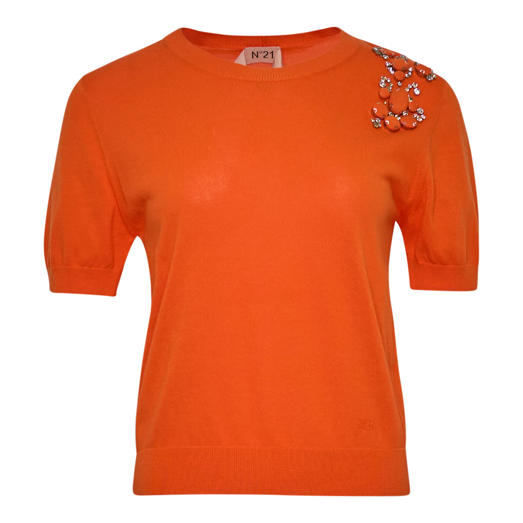 N°21 Maglia Girocollo – Available at Club 21, Official Retailer in Singapore, Malaysia & Thailand with Global Shipping Online