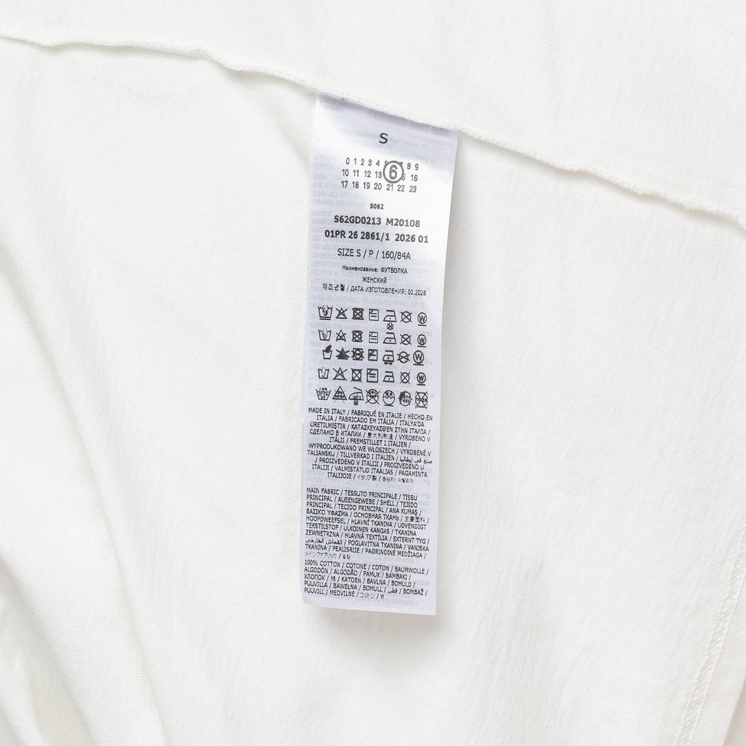 MM6 Long Sleeve Heavy Cotton Jersey Tee – Available at Club 21, Official Retailer in Singapore, Malaysia & Thailand with Global Shipping Online