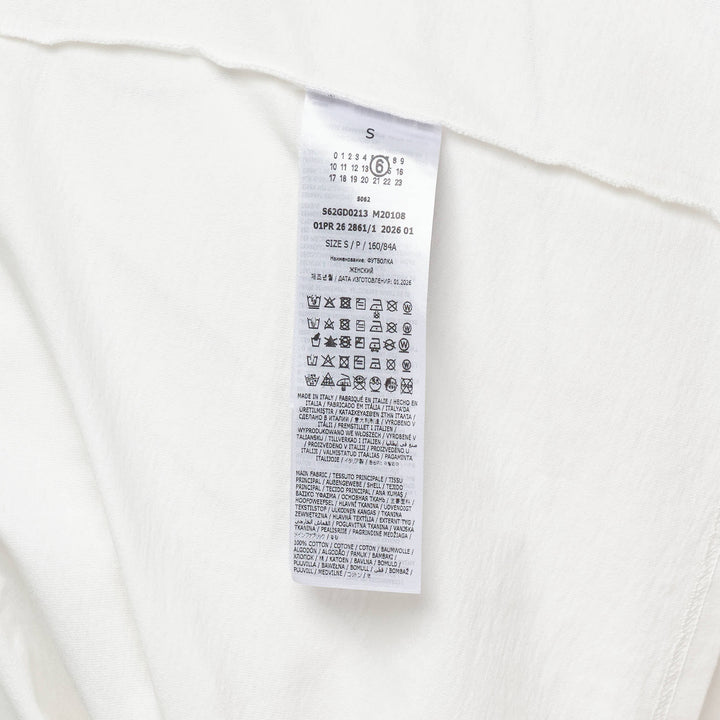 MM6 Long Sleeve Heavy Cotton Jersey Tee – Available at Club 21, Official Retailer in Singapore, Malaysia & Thailand with Global Shipping Online