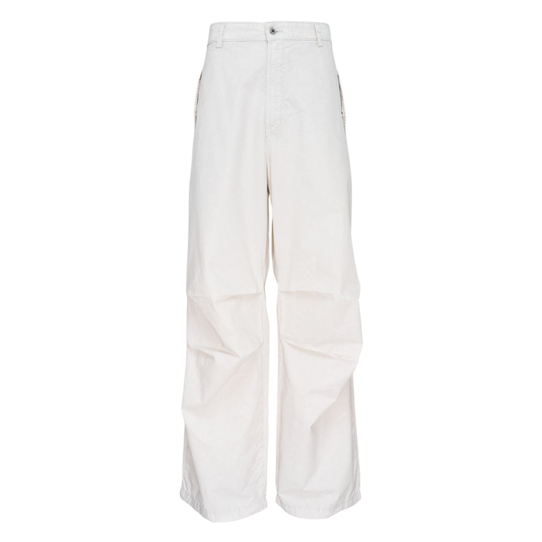White Wide Leg Pants