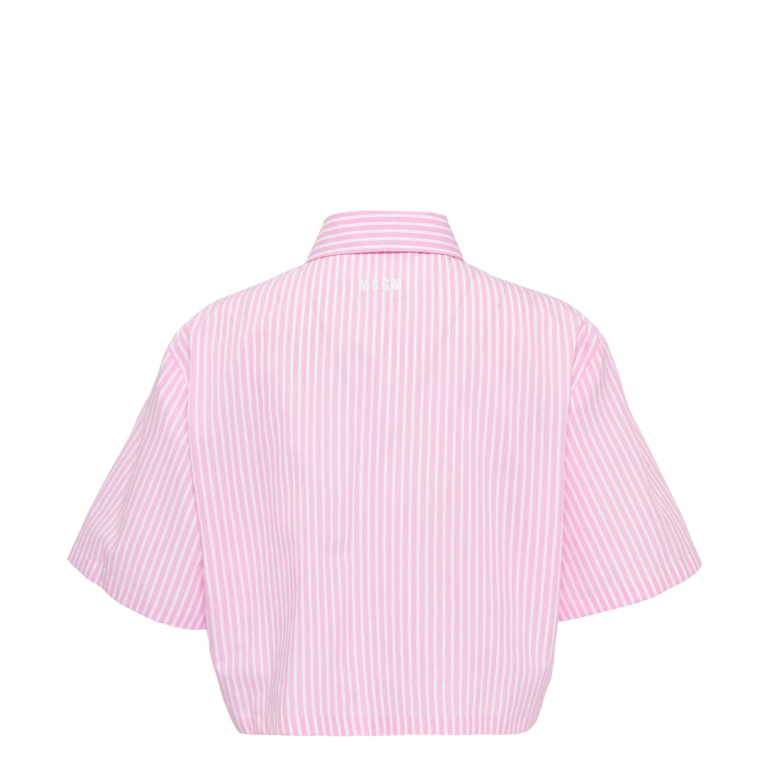 Striped Cotton Pop Shirt
