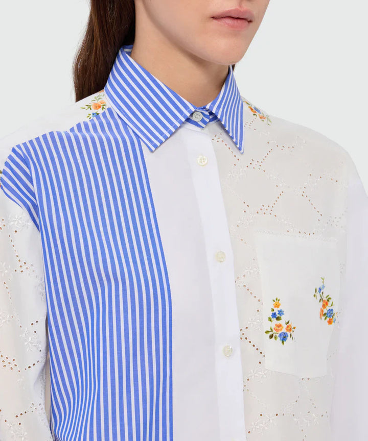 Patchwork Floral Shirt