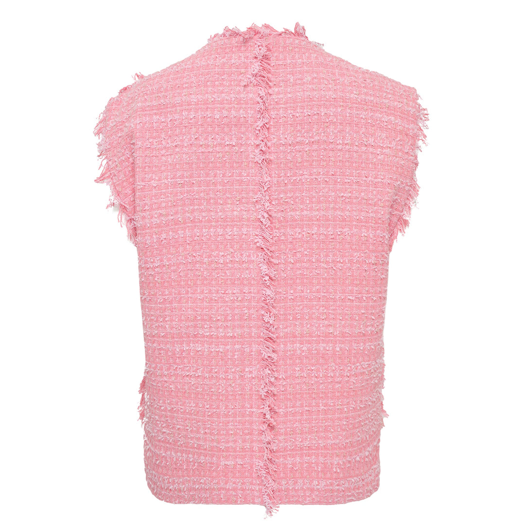 Boucle Tweed Vest