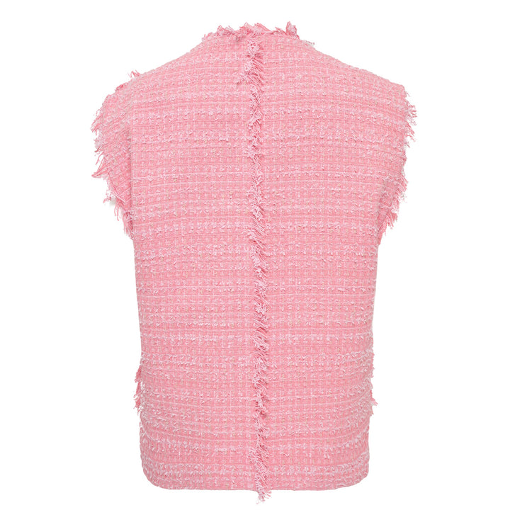 Boucle Tweed Vest
