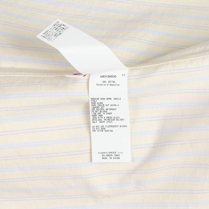 Human Made Stripe Oxford Button Down Shirt – Available at Club 21, Official Retailer in Singapore, Malaysia & Thailand with Global Shipping Online