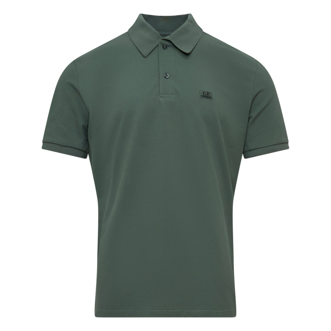 C.P. Company Stretch Piquet Short Sleeve Polo – Available at Club 21, Official Retailer in Singapore, Malaysia & Thailand with Global Shipping Online