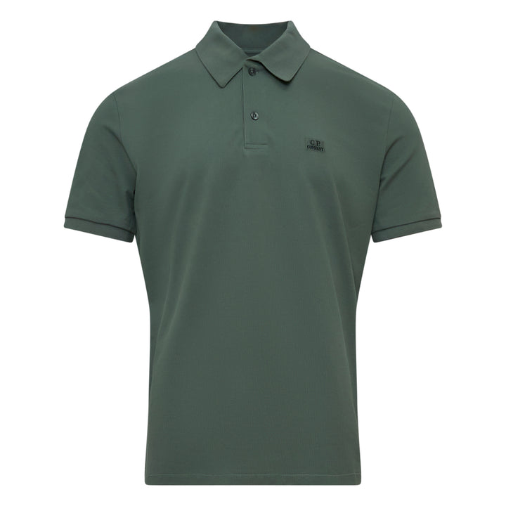 C.P. Company Stretch Piquet Short Sleeve Polo – Available at Club 21, Official Retailer in Singapore, Malaysia & Thailand with Global Shipping Online