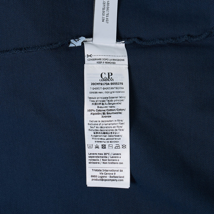 Piquet Pigment Dyed Short Sleeve Tee