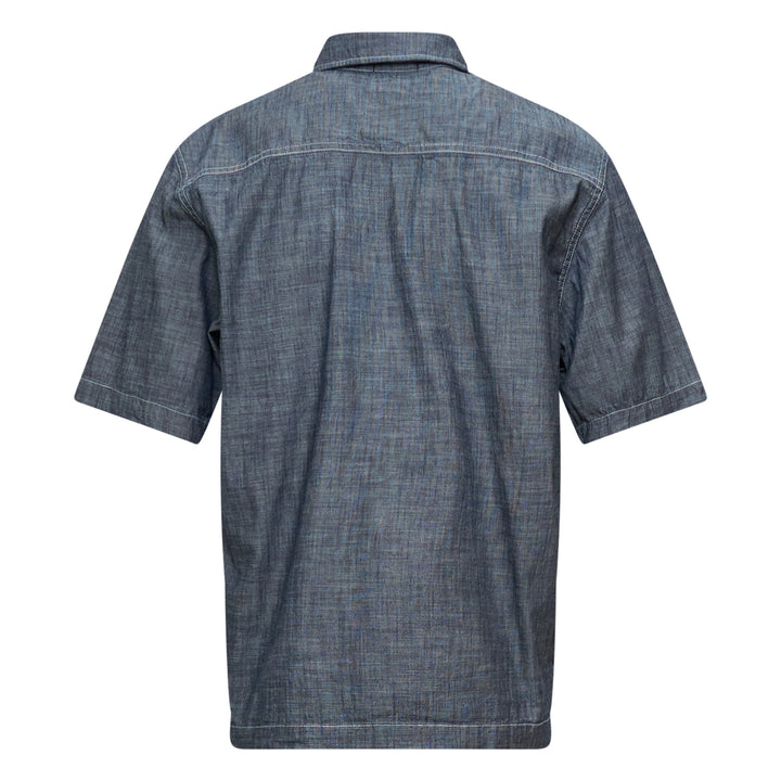 C.P. Company Short Sleeve Chambray Shirt – Available at Club 21, Official Retailer in Singapore, Malaysia & Thailand with Global Shipping Online