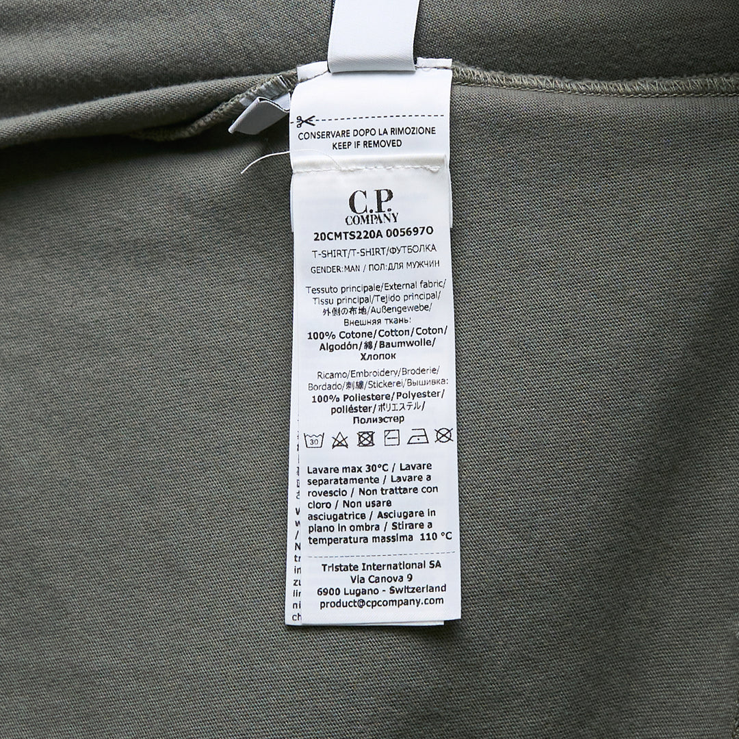 C.P. Company Short Sleeve T-Shirt – Available at Club 21, Official Retailer in Singapore, Malaysia & Thailand with Global Shipping Online