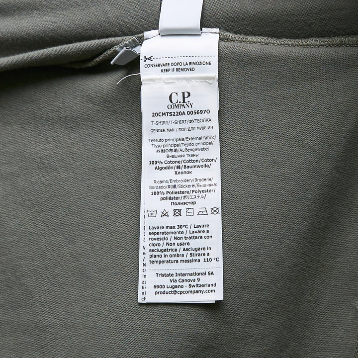 C.P. Company Short Sleeve T-Shirt – Available at Club 21, Official Retailer in Singapore, Malaysia & Thailand with Global Shipping Online