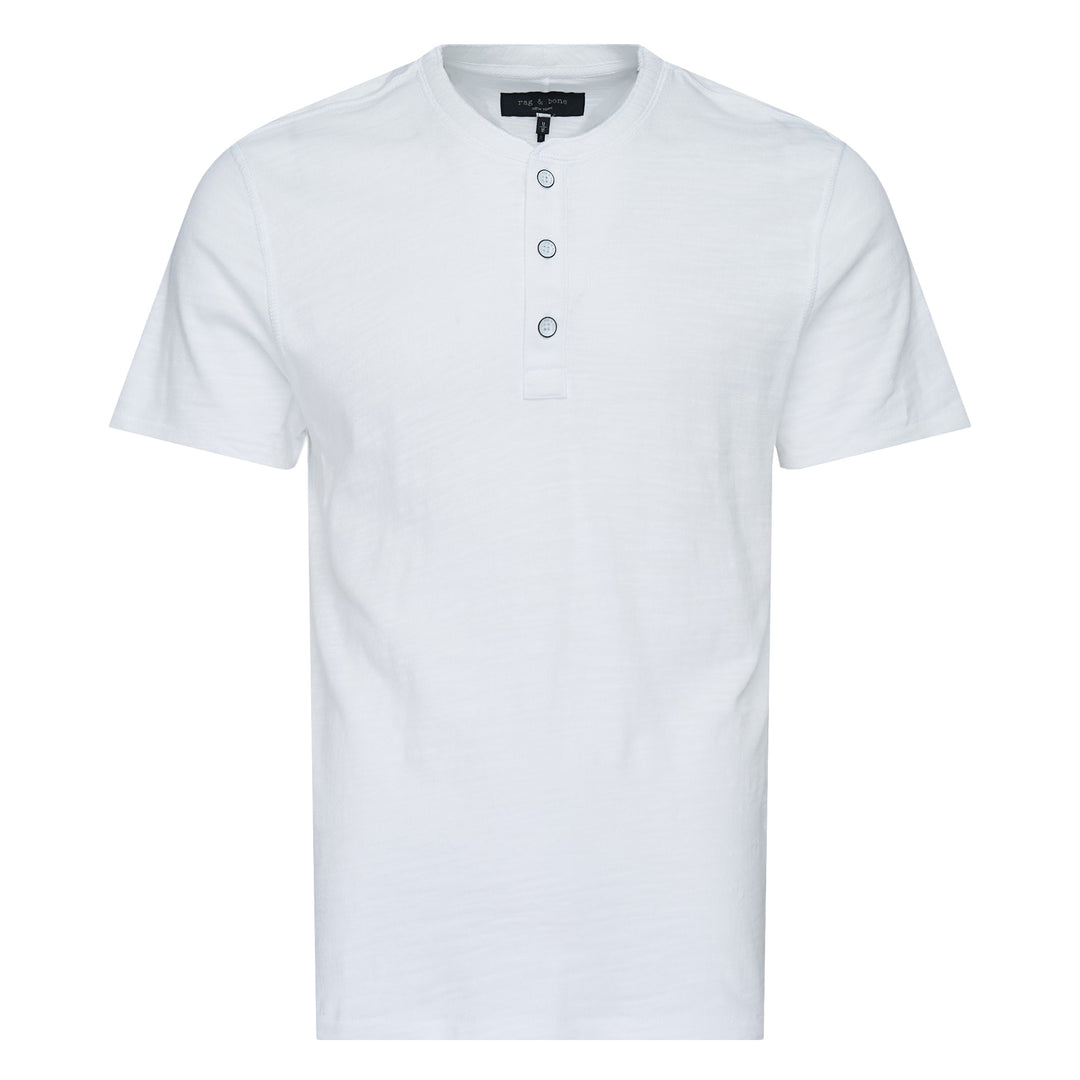 Classic Short Sleeve Henley T-Shirt