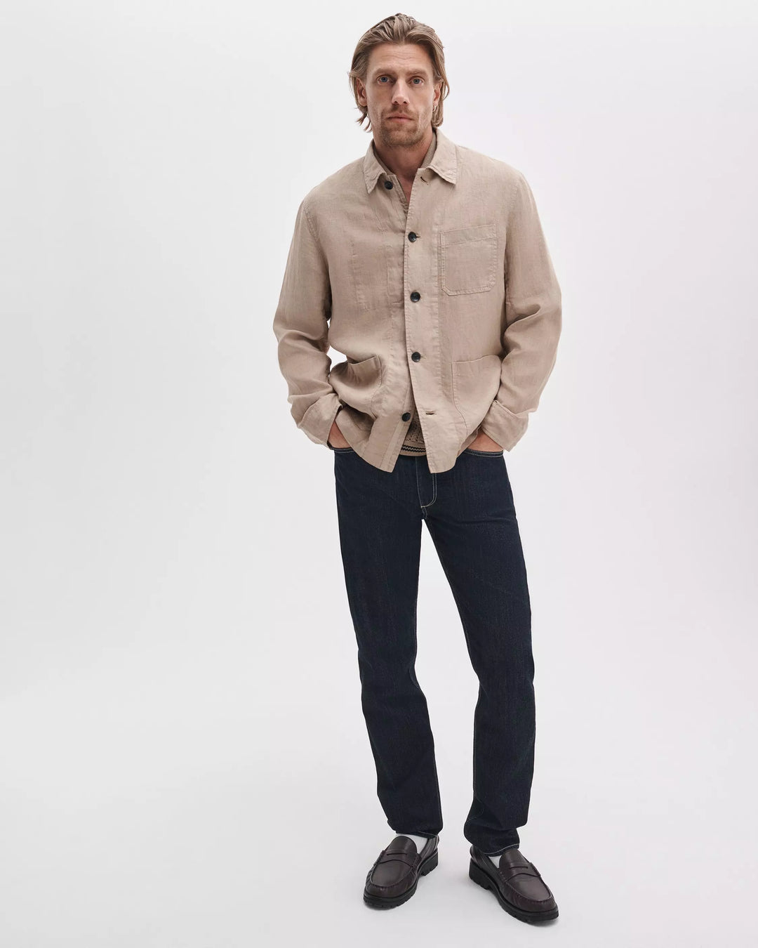 Evan Linen Chore Jacket